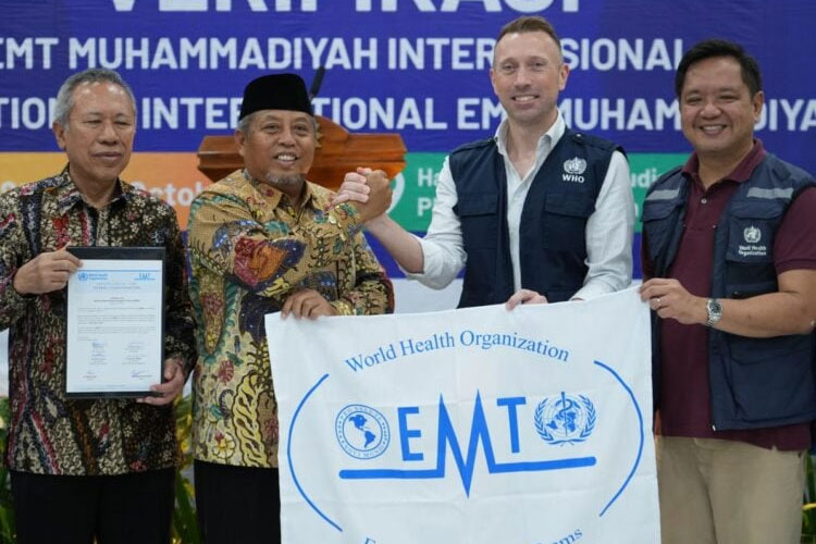 Terverifikasi WHO, EMT Muhammadiyah Berstandar Internasional Pertama dari Indonesia