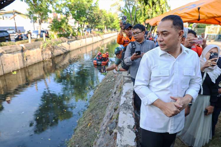 Imbas Semburan di Sungai Rungkut Tengah, Pemkot Surabaya dan PGN Gelar Pemetaan Pipa Gas