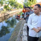 Imbas Semburan di Sungai Rungkut Tengah, Pemkot Surabaya dan PGN Gelar Pemetaan Pipa Gas