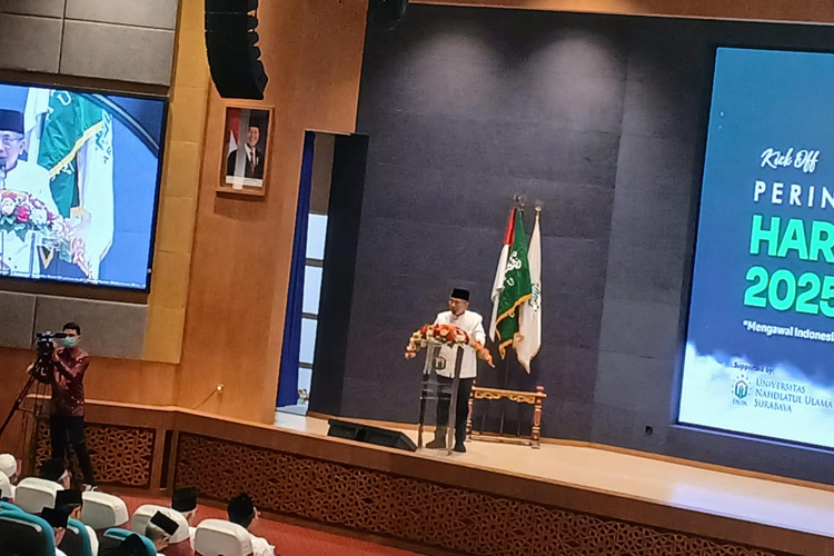 Ketua Umum PBNU KH Yahya Cholil Staquf (Gus Yahya).