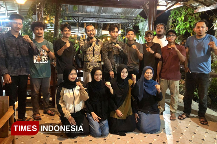 Sejumlah aktivis mahasiswa Banjarnegara melakukan pertemuan bahas pembentukan PC PMII. (FOTO: Dok PC PMII Banjarnegara for TIMES Indonesia)