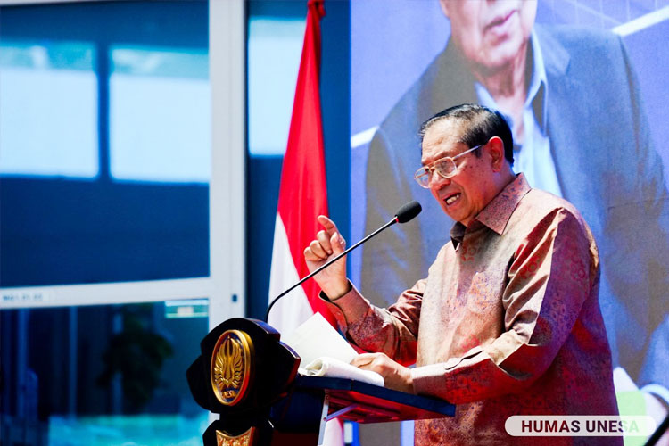 Di Kampus Unesa 5 Magetan, SBY Tekankan Peran Kampus sebagai Pionir Kemajuan Bangsa