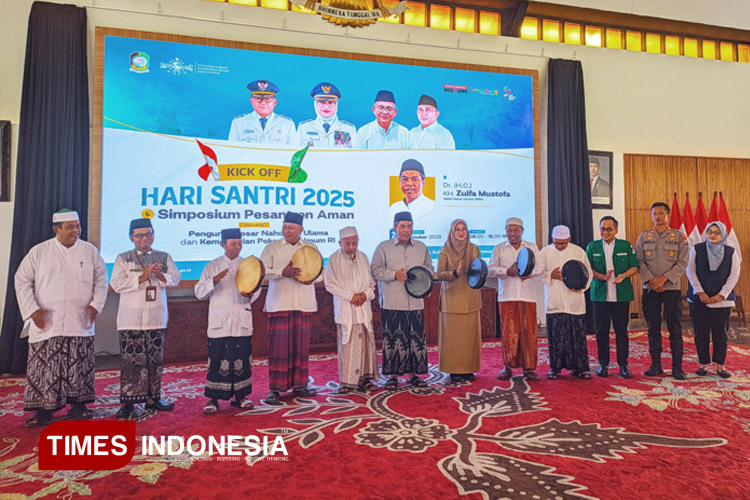 Kick Off HSN 2025 di Pendopo Sabha Swagatha Blambangan, Banyuwangi, Senin (20/10/2025). (FOTO: Ikromil Aufa/TIMES Indonesia)