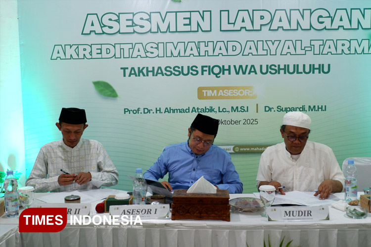 Tingkatkan Mutu, Ma’had Aly Al-Tarmasi Pacitan Jalani Asesmen Lapangan Majelis Masyayikh