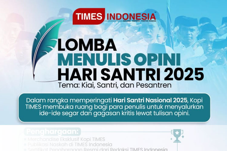 TIMES Indonesia Gelar Lomba Menulis Opini Hari Santri 2025, Angkat Tema Kiai, Santri, dan Pesantren