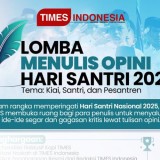 TIMES Indonesia Gelar Lomba Menulis Opini Hari Santri 2025, Angkat Tema Kiai, Santri, dan Pesantren