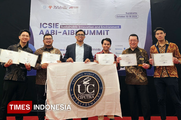 Penghargaan Nasional AIBI Award 2025 yang diterima UC Ventures. (Foto: Humas UC for TIMES Indonesia)