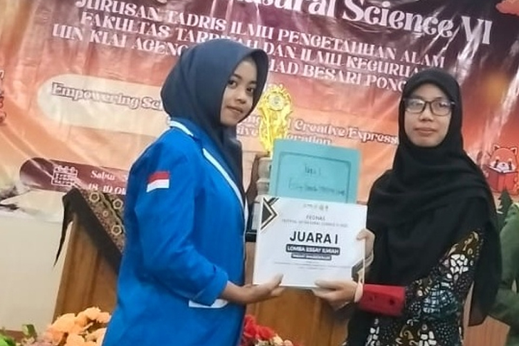 Membanggakan, SMKN 1 Nawangan Pacitan Sabet Juara 1 Lomba Essay Ilmiah FEONAS VI