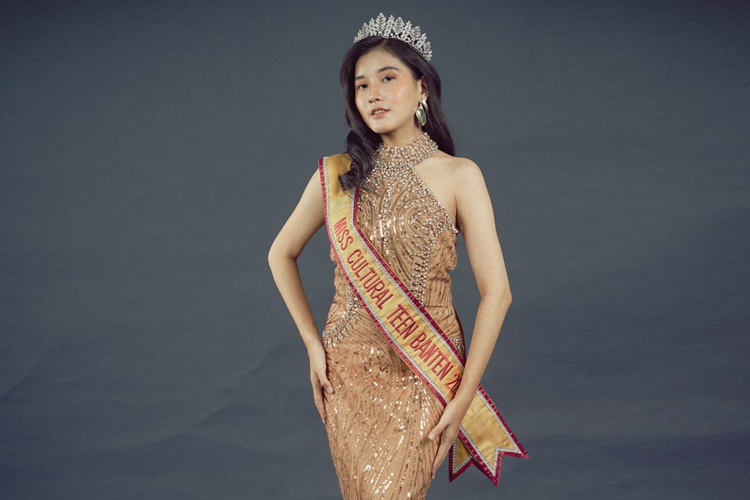 Miss Cultural Teen Banten 2025, Tiara Gunawan. (FOTO: Ara for TIMES Indonesia)