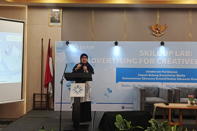 Gandeng Kemenekraf RI, UMKM Kota Mojokerto Digembleng Pelatihan Advertising
