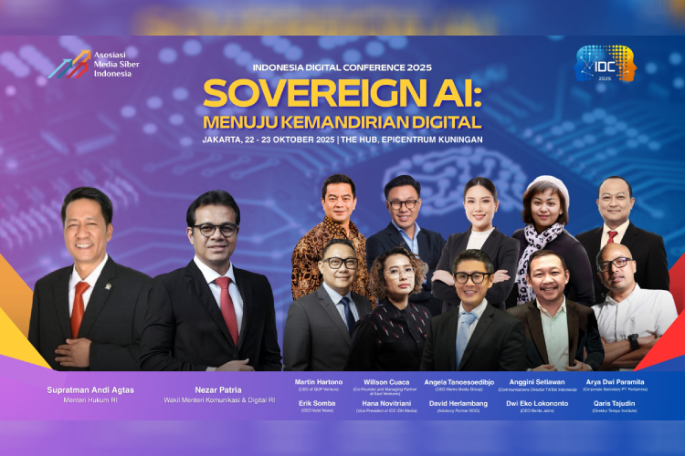 Asosiasi Media Siber Indonesia (AMSI) kembali menggelar Indonesia Digital Conference (IDC) 2025 pada 22–23 Oktober di The Hub Epicentrum, Jakarta.