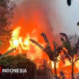 Tungku Masak Ditinggal Saat Menyala, Rumah di Pemalang Ludes Terbakar