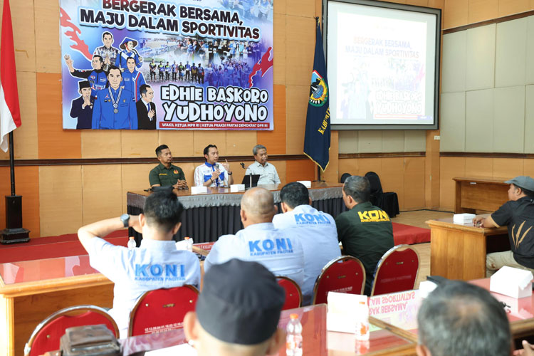 Ibas Dorong Semangat Pemuda Pacitan Bangun Karakter dan Prestasi Lewat Olahraga