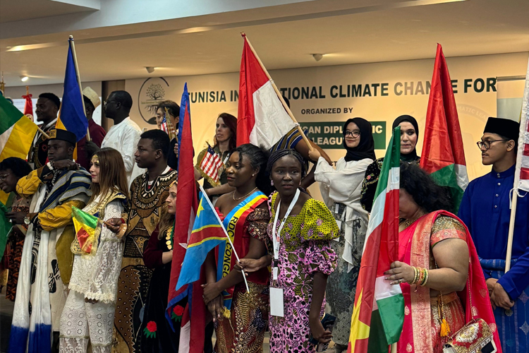 Mahasiswa Indonesia di Tunisia Jadi Duta Muda dalam Konferensi Diplomasi Afrika 2025