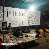 Mahasiswa Gresik Dirikan Perpustakaan Berjalan