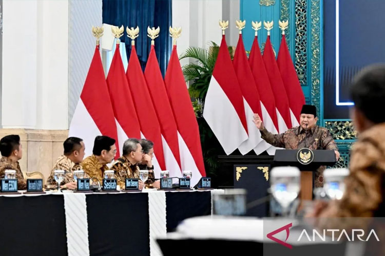 Prabowo: Rp306 Triliun Anggaran Rawan Korupsi Beralih ke Program Pro Rakyat