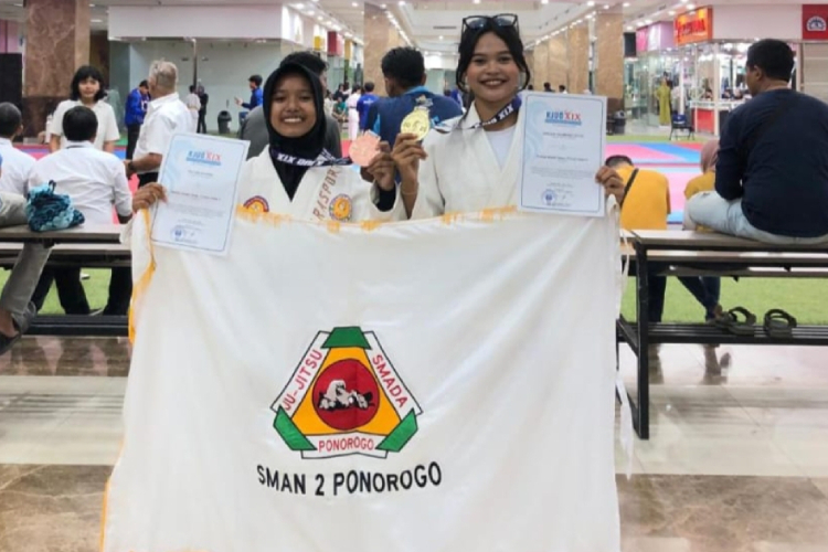 Kontingen Jujitsu Ponorogo Raih 16 Medali di Kancah Asia Tenggara