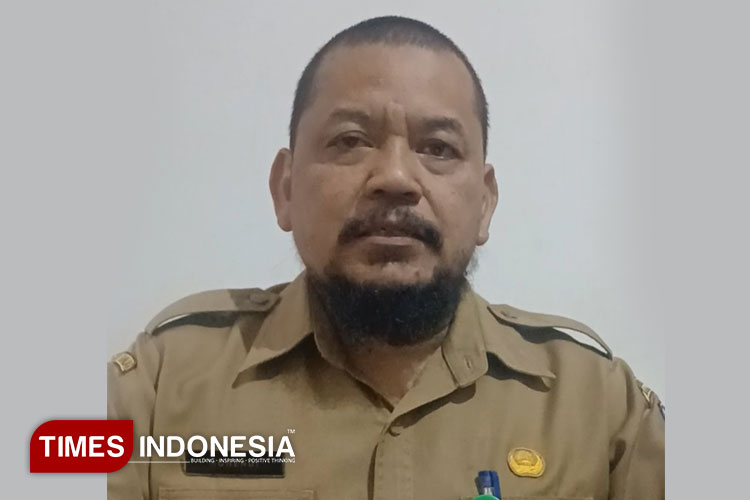 Sekretaris Dinas Kesehatan Kota Banjar menyampaikan hasil uji Labkesda atas kasus dugaan keracunan MBG di Kota Banjar. (Foto: Susi/Times Indonesia)