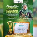 Khofifah Raih Penghargaan Nasional atas Komitmen Majukan Dunia Pesantren