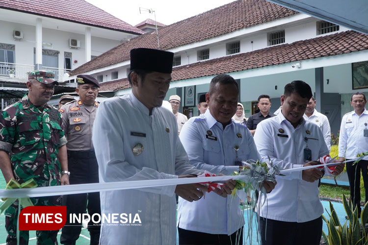 Peresmian berdirinya pesantren At-Taubah Rutan Banjarnegara (FOTO: Humas Rutan Banjarnegara For TIMES Indonesia)