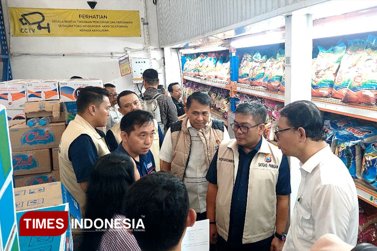 Satgas Pengendalian Harga Beras Jatim Sidak Pasar Tradisonal dan Ritel