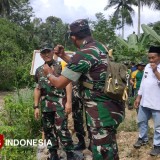 Tim Wasev TMMD 126 Tinjau Desa Lebakharjo Kabupaten Malang
