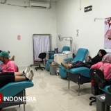 HUT Humas Polri ke-74, Polresta Malang Kota Gelar Donor Darah Bersama PMI dan Insan Media