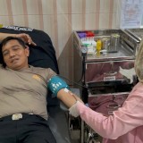 Polresta Banyuwangi Sumbang Darah Demi Kemanusiaan di Hari Jadi Humas Polri Ke-74