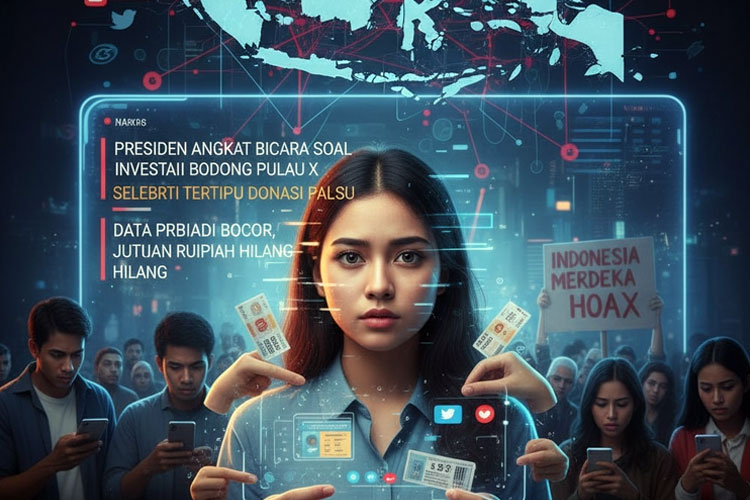 Deepfake dan Digital Scam Dominasi Lanskap Hoaks Nasional 2025