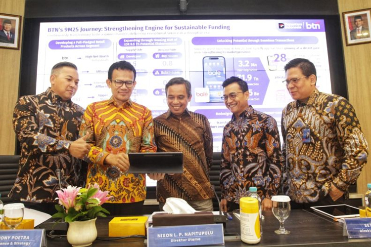 Laba BTN Melonjak 10,6 % ke Rp2,3 Triliun di Kuartal III
