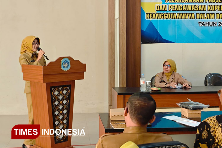 Diskopum Lamongan Tingkatkan Kapasitas Pengurus Lewat Bimtek Pengawasan Koperasi