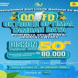 Momen Hari Listrik Nasional, PLN Beri Diskon Tambah Daya dan Voucher Listrik untuk Pelanggan Setia