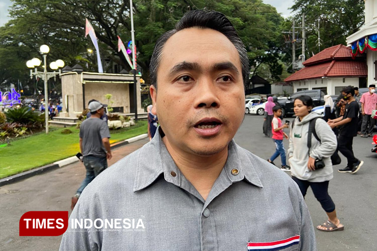 Kepala Disnaker-PMPTSP Kota Malang, Arif Tri Sastyawan saat ditemui awak media. (FOTO: Rizky Kurniawan Pratama/TIMES Indonesia)