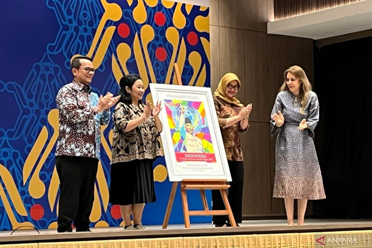 Indonesia dan PBB Rayakan 75 Tahun Persahabatan dengan Prangko dan Token Kenangan