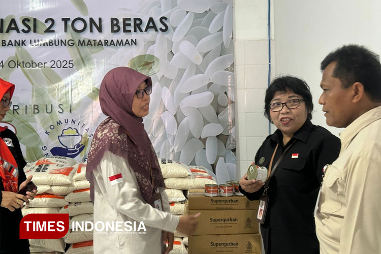 Rumah Zakat Salurkan 2 Ton Beras dan Daging dalam Kaleng ke Lumbung Mataraman Yogyakarta