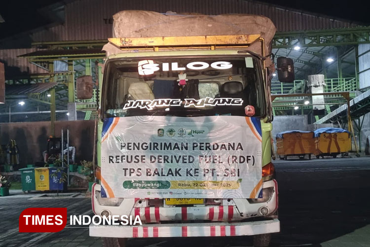 TPS3R Balak Banyuwangi Kirim 20 Ton RDF ke Sejumlah Industri Semen