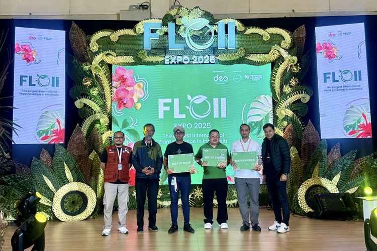 Bunga Anggrek Lapas Malang Borong Empat Penghargaan di FLOII Expo 2025