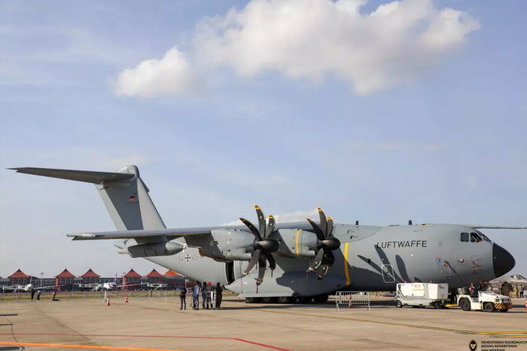 Pesawat Airbus A400M. (Foto: Kemenhan RI)