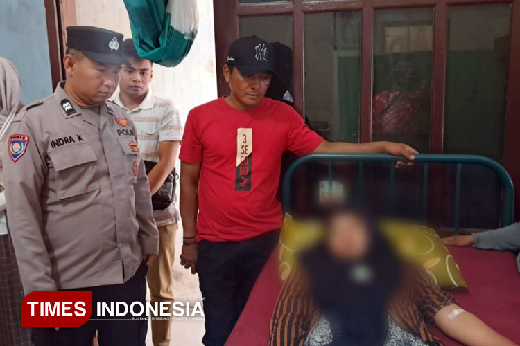 Satu siswa korban dugaan keracunan makanan bergizi gratis yang harus dirawat intensif di RSUD Kanjuruhan, Kabupaten Malang, Sabtu (25/10/2025). (Foto: Polres Malang for TIMES Indonesia