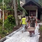 Gang 5 Dusun Krajan Kini Mulus, TMMD Tuntaskan Akses Terakhir Warga Petani Lebakharjo
