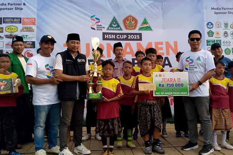 Turnamen Sepakbola HSN Cup 2025, Ketua GP Ansor Kabupaten Malang: Wadah Karakter Anak