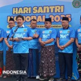 Ribuan Santri Ponorogo Antusias Ikuti Fun Walk HSN 2025,