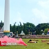 Teatrikal New Kompi Maling Matosin di Tugu Pahlawan Surabaya Jadi Media Edukasi Sejarah