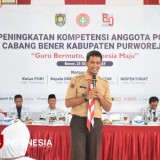 Ratusan Guru dan PTK Ikuti Seminar Uji Kompetensi PGRI Cabang Bener Purworejo