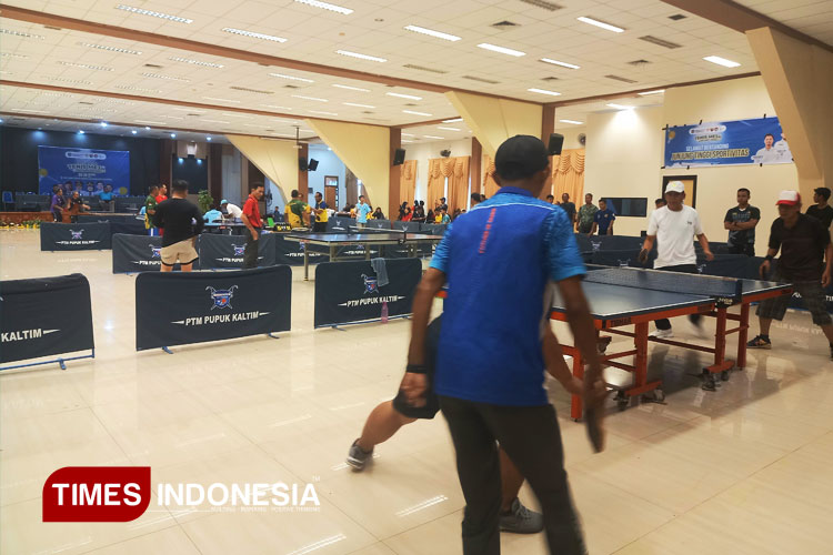 Berhadiah Total Rp34 Juta, Turnamen Tenis Meja Bontang Open Ditutup Malam Ini