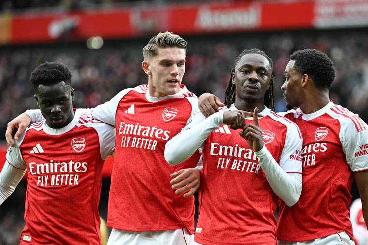 Arsenal Kokoh di Puncak, Unggul Empat  Poin dari Rival