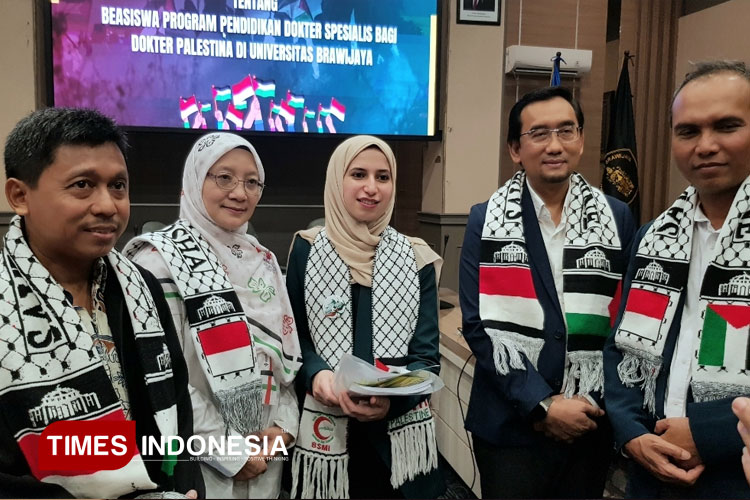 UB Beri Beasiswa Pendidikan Dokter Spesialis Bagi 5 Warga Palestina