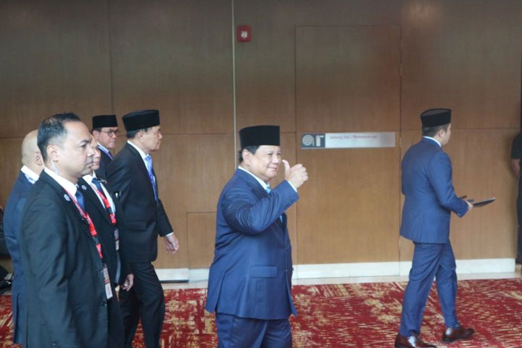 Prabowo Subianto Hadiri Pertemuan Terkait di Sela KTT ASEAN