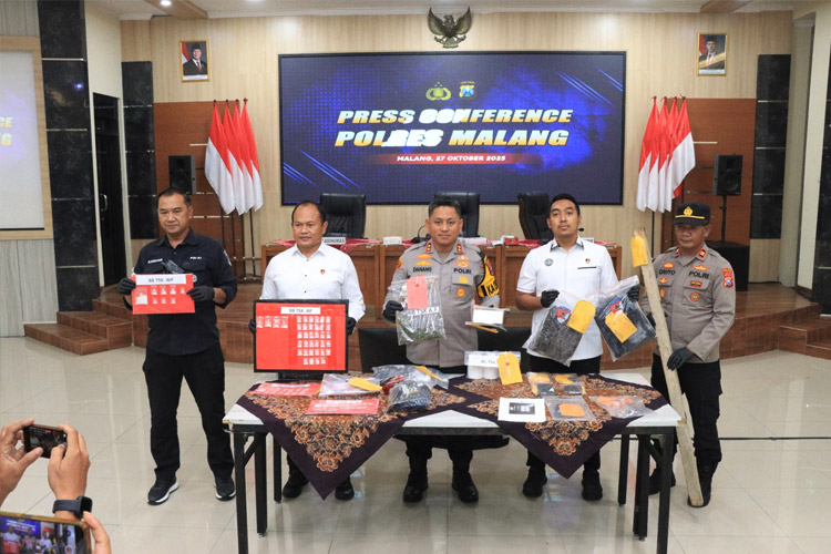 Polres Malang Bongkar Aksi Kakak Beradik Terlibat Narkoba, Motif Dendam Terungkap