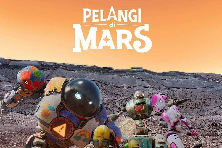 Pelangi di Mars film sci-fi garapan Upie Guava. FOTO: instagram